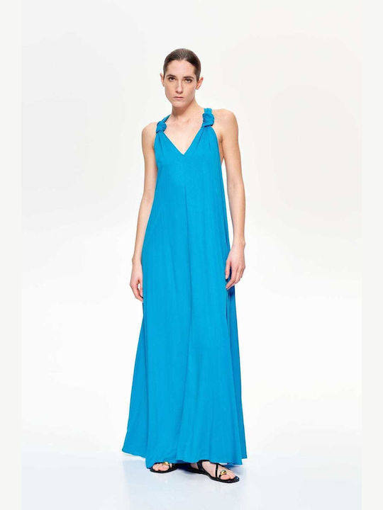 Lumina Maxi Dress Blue