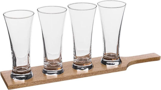 Secret de Gourmet Σετ Ποτήρια Μπύρας από Γυαλί 270ml 4τμχ