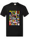 Fruit of the Loom How I Met Your Mother T-shirt Black Cotton