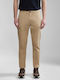 Herrenhose Elastische Loose Passform Beige