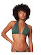 Triangle Bikini Top Smoky Green