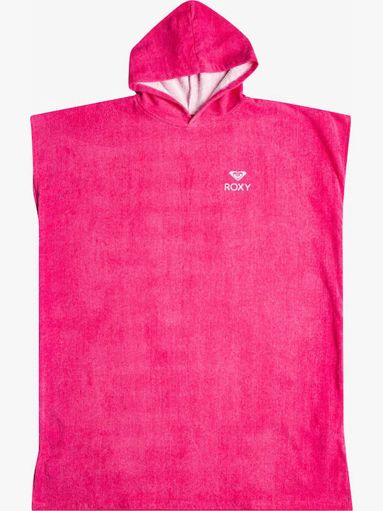 Roxy Sunny Joy Plajă Poncho Bumbac Roz