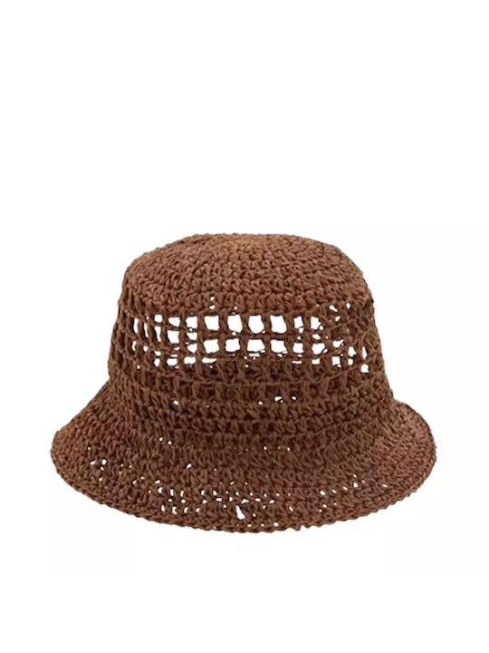 ICHI Fabric Women's Hat Brown
