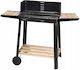 Tragbar Holzkohlegrill 94cmx42cm