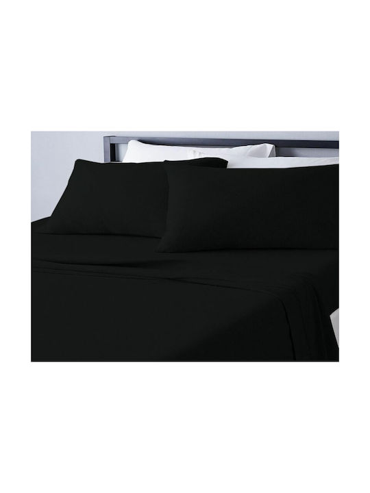 Γαρύφαλλο Pillowcase Set Black 50x70cm.