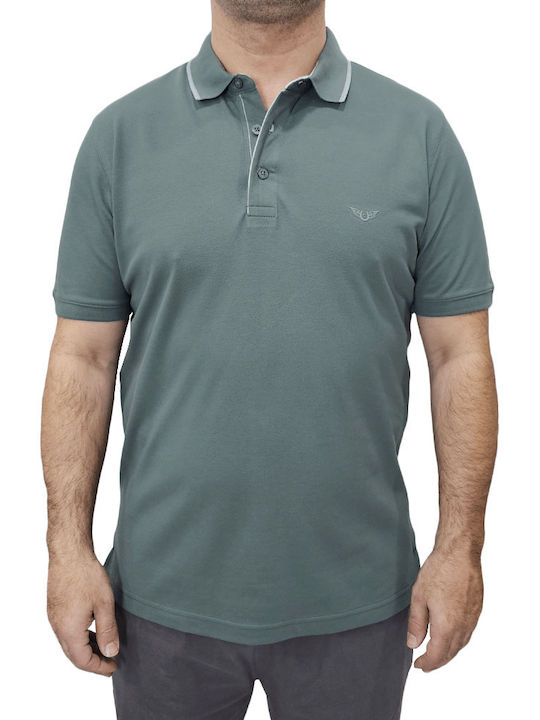 Side Effect Herren Shirt Polo Agave Green