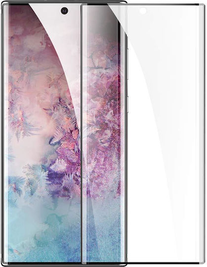 Full Face Tempered Glass Μαύρο (Galaxy Note 10+)