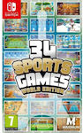 34 Sports Games World Edition Switch Game