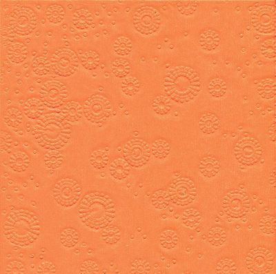 Party Napkins Orange 33x33cm. 1pcs