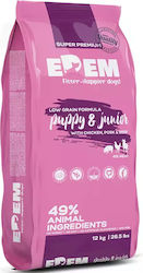 Edem 12kg Dry Food for Puppies with Chicken, Pork, Beef, Meat, Vegetables and Tuna Edem 12kg Dry Food for Puppies with Chicken, Pork, Beef, Meat, Vegetables and Tuna