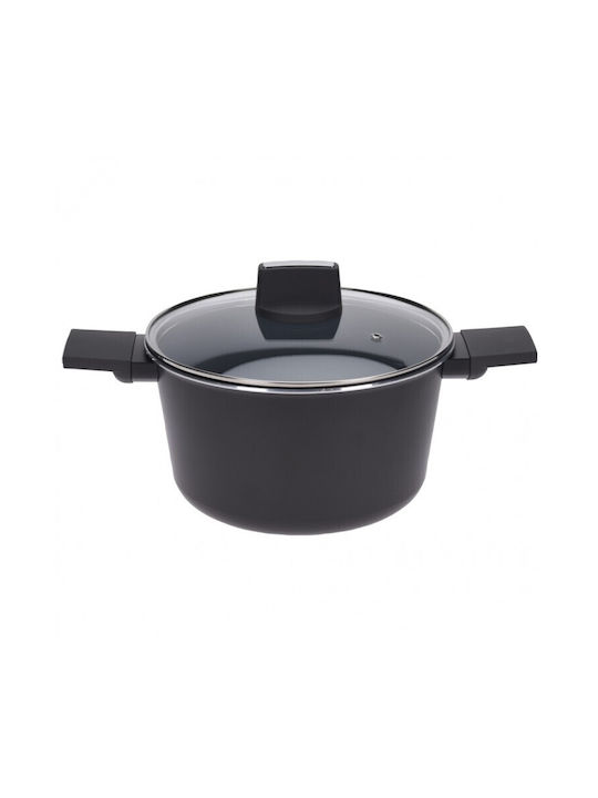Excellent Houseware Tiefer Topf aus Gussaluminium 24cm
