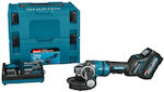 Makita Grinder 125mm Battery Brushless 1x5Ah