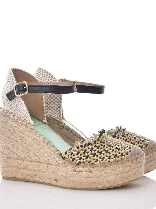 Star Love Star Love Women's Platform Espadrilles Black