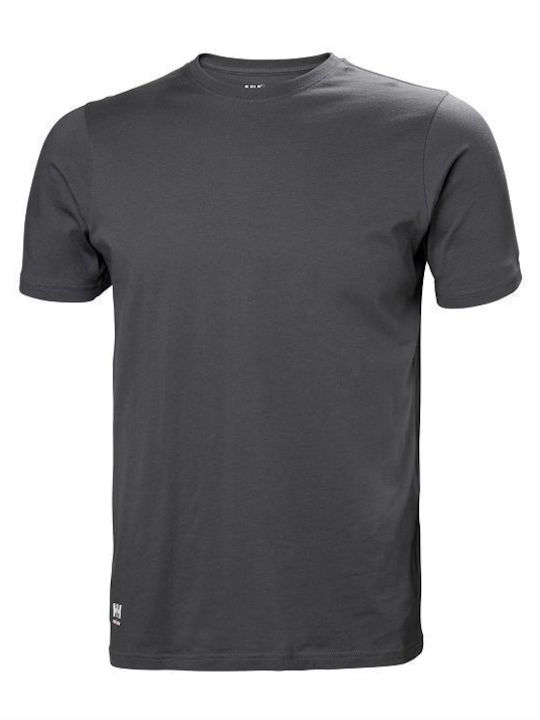 Helly Hansen Manchester T-Shirt Работна Сива Helly Hansen Manchester T-Shirt Работна Сива