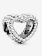 Pandora Камък Open Heart Сърце от Сребро