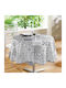 Tablecloth L-c Persane Gris 160x160cm