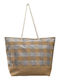 Ankor Fabric Beach Bag Gray