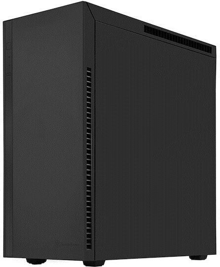Silverstone KL07E Midi Tower Κουτί Υπολογιστή Μαύρο