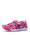Παιδικά Sneakers με Σκρατς Φούξια
