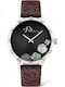 Police Women's Watch with Brown Leather Strap