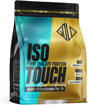 GoldTouch Nutrition Iso Touch 86% Whey Protein Gluten & Lactose Free with Flavor Belgian Chocolate 908gr