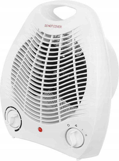 Αερόθερμο Δωματίου Δαπέδου Λευκό 2000W