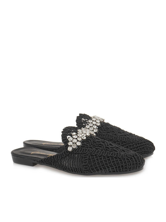 Giovanni Morelli Mules Black S480A21217A5