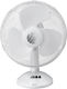 ECG Tischventilator 40W Lüfterdurchmesser 30cm Weiß
