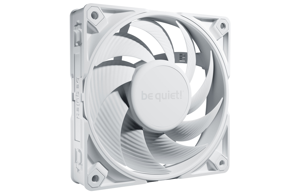 Be Quiet BL118 Case Fan 120mm με Σύνδεση 4-Pin PWM Λευκό