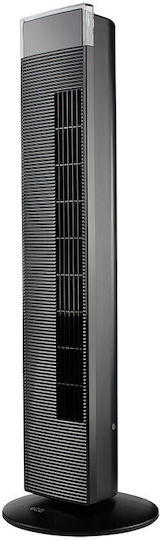 ECG Ανεμιστήρας Πύργος 65W με Τηλεχειριστήριο Μαύρος