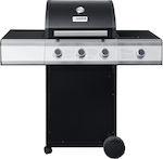 Kaiser Inova Gas Grill Grate with 4 Grills and Side Burner