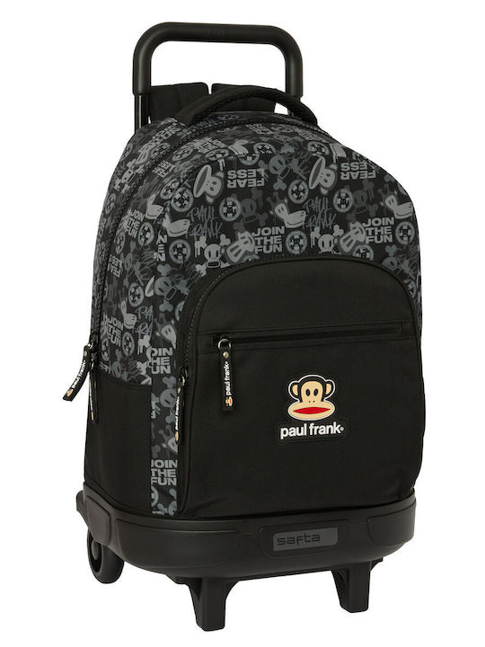 Paul Frank Schulranzen Trolley Grundschule, Grundschule in Schwarz Farbe