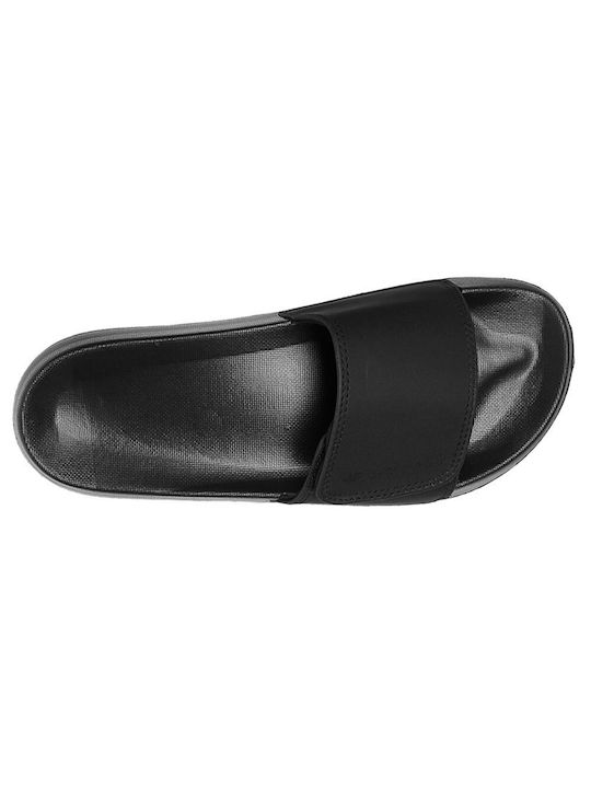 4F Frauen Flip Flops in Schwarz Farbe