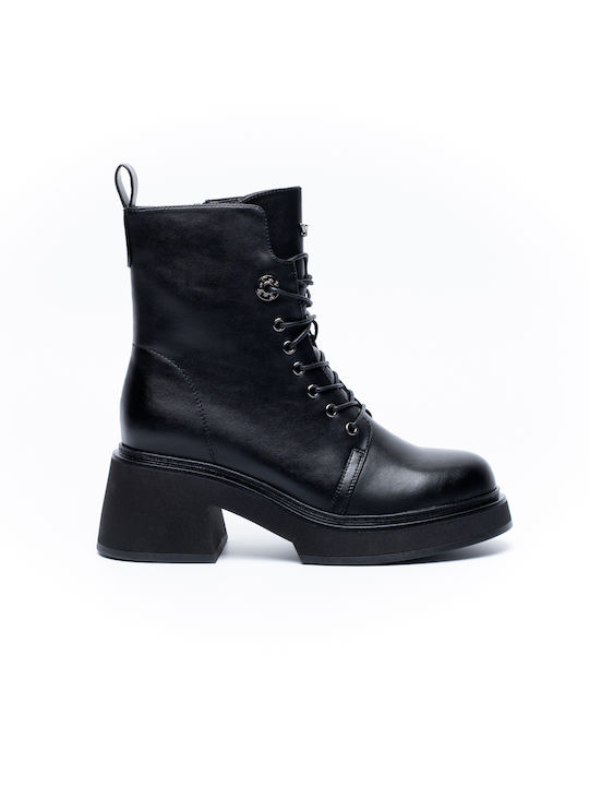 19V69 Damen Knöchelstiefel Schwarz