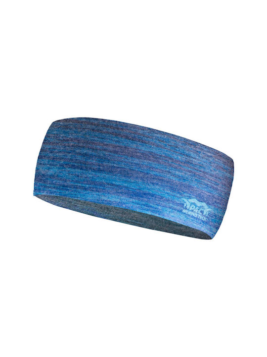 P.A.C. Recycled Merino Tech Athletic Headband Blue