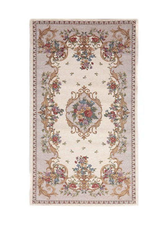 Royal Carpet Canvas Aubuson 229vs Rug Round Beige