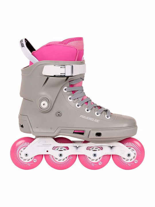 Powerslide Next Inline Αυξομειούμενα Rollers Γκρι Ενηλίκων/Παιδικά