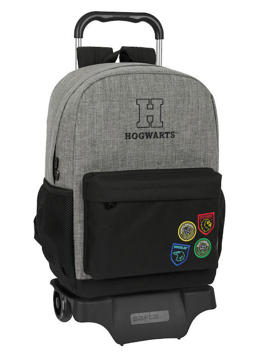 Schulranzen Räder Harry Potter Haus Champions Schwarz Grau 30 X 43 X 14 Cm