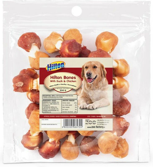 Hilton Dog Treat with Duck and Chicken 500gr