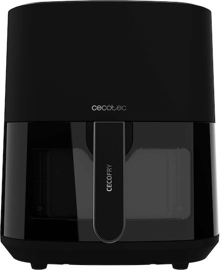 Cecotec Cecofry Fantastik Window 5500 Pack Heißluftfritteuse 5.5Es Schwarz