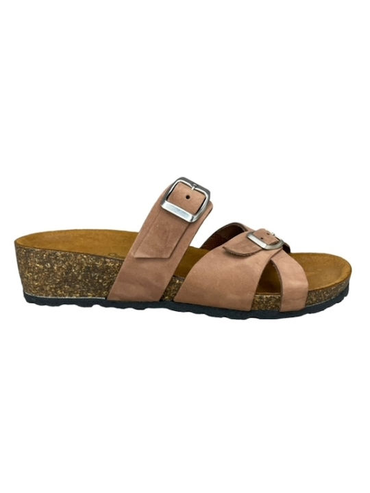 Smart Steps Leather Women's Sandals Brown