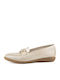 Anatomic Women's Leather Gold Slip-Ons