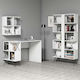 Hanah Home Extra Σετ Γραφείου 3τμχ