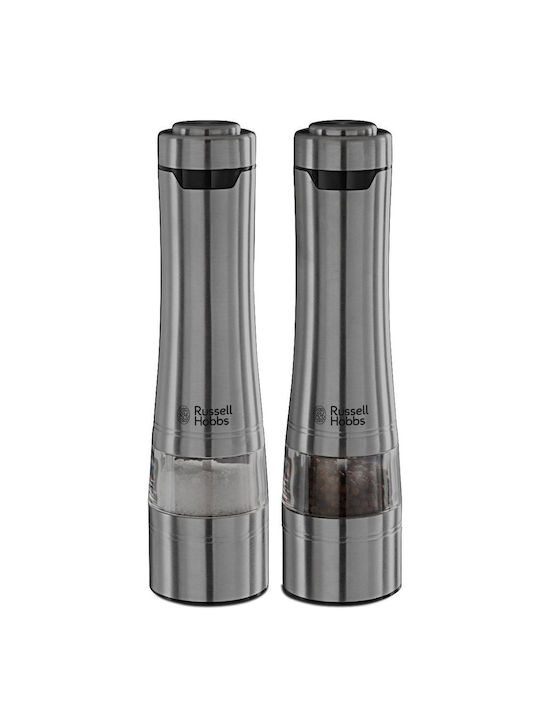 Russell Hobbs Classics Manual Set Spice Mills Inox in Silver Color 1pcs