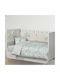 Das Home Baby Sheets Set Crib Cotton Gray 130x170cm 3pcs