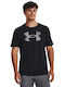 Under Armour Ανδρικό Αθλητικό T-shirt Κοντομάνικο Μαύρο