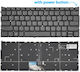 Laptop Keyboard for Lenovo IdeaPad 720S-13IKB 720S-13ARR and English (US) Layout in Black Color SN20N04471