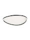 Zambelis Lights Ceiling Mount Light 59cm Black with Integrated LED