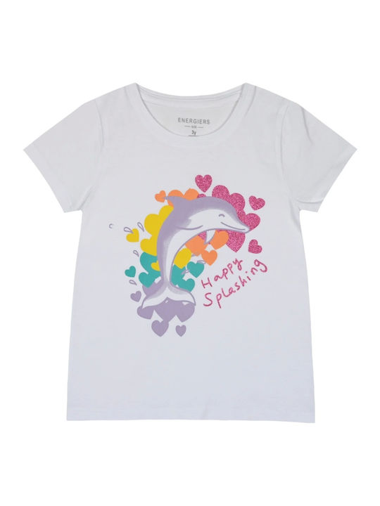 Energiers Kids T-shirt White