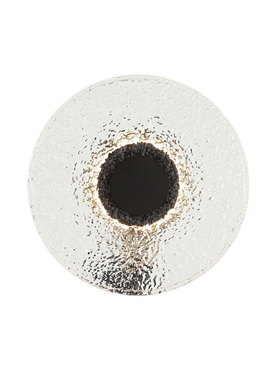 Zambelis Lights Modern Lamp Wall with Integrated LED and Warm White Light Black 28x4.5cm